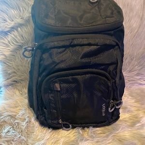 Black embark bag